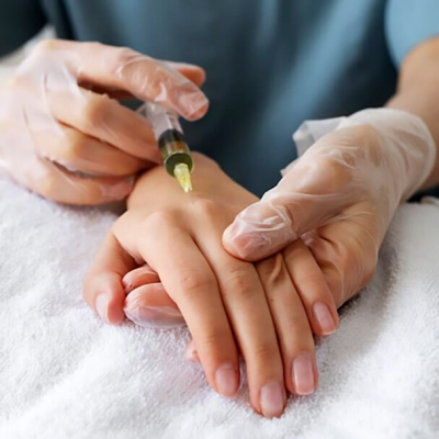 Инъекции гиалуроновой кислоты в кисти рук